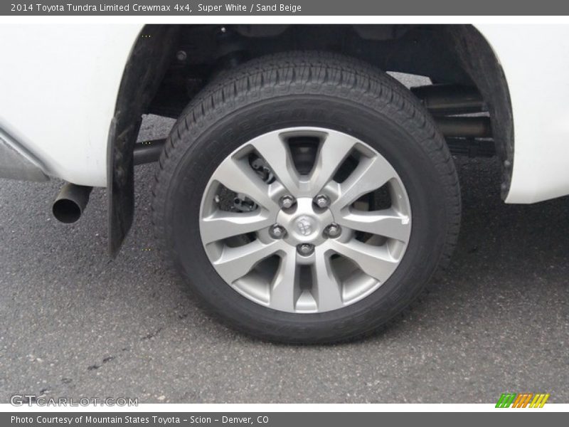 Super White / Sand Beige 2014 Toyota Tundra Limited Crewmax 4x4