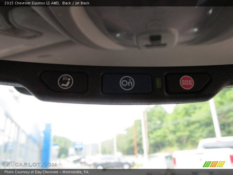 Black / Jet Black 2015 Chevrolet Equinox LS AWD