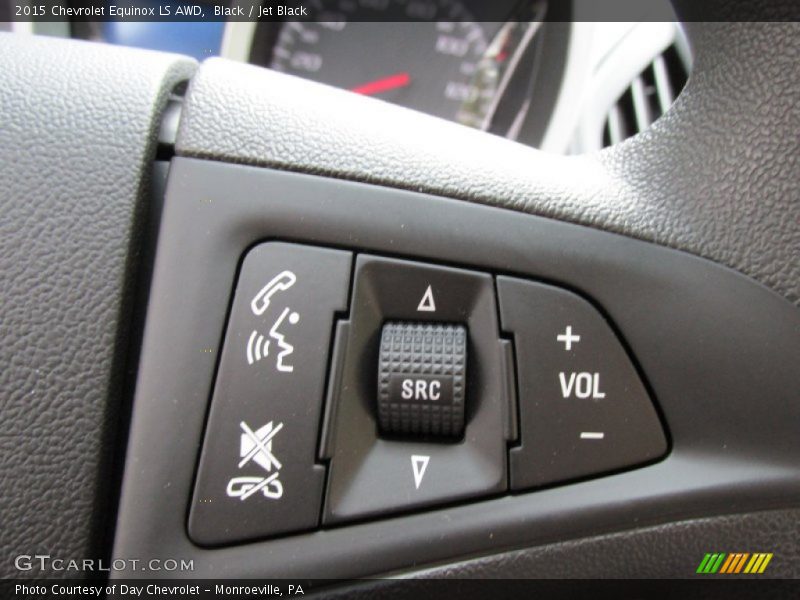 Black / Jet Black 2015 Chevrolet Equinox LS AWD