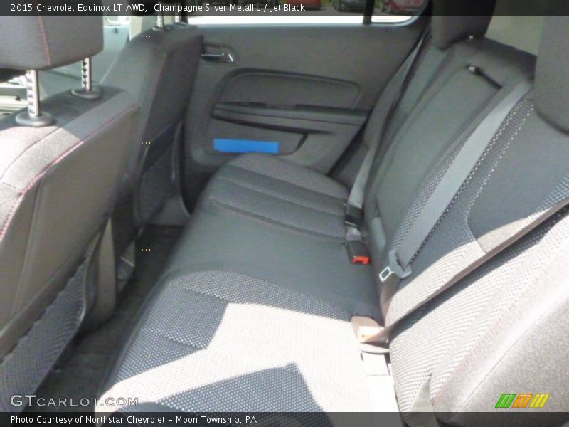 Champagne Silver Metallic / Jet Black 2015 Chevrolet Equinox LT AWD