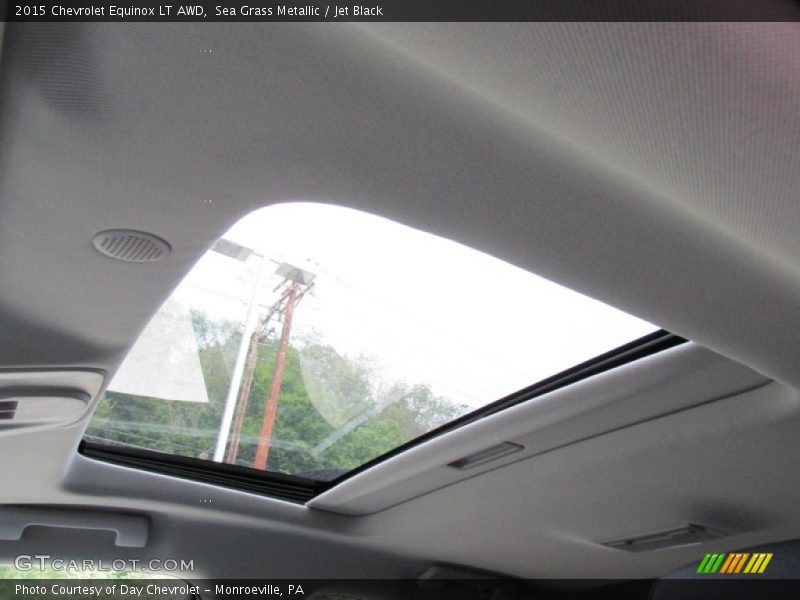Sunroof of 2015 Equinox LT AWD
