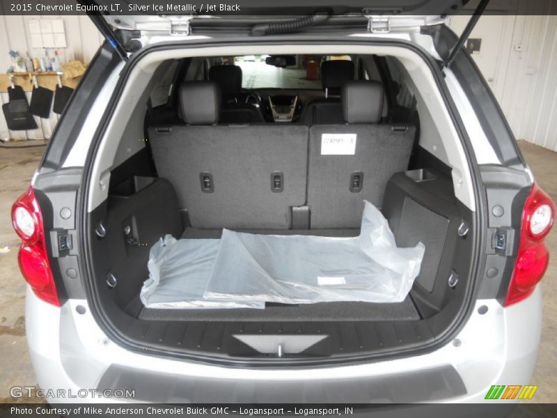 Silver Ice Metallic / Jet Black 2015 Chevrolet Equinox LT