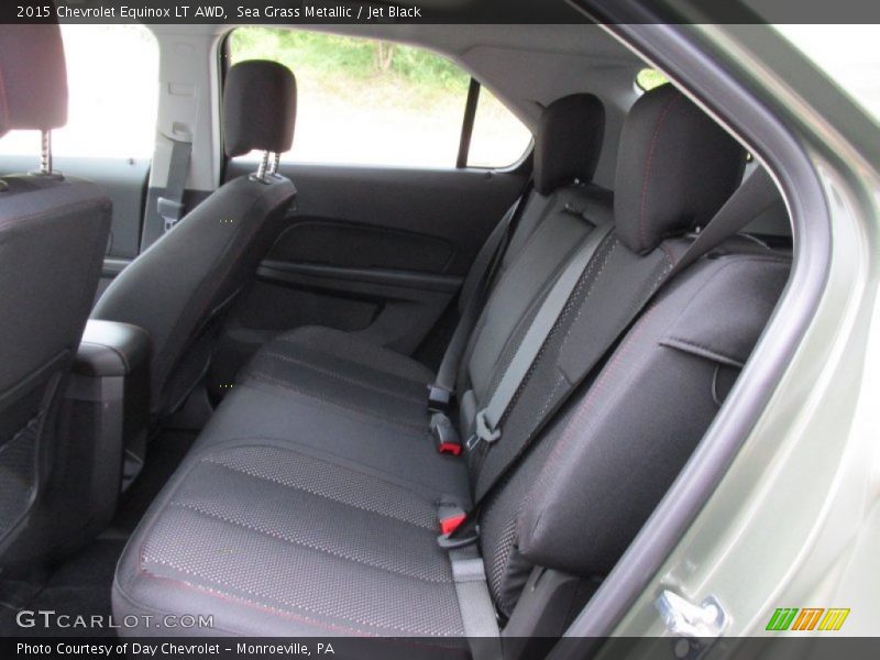 Sea Grass Metallic / Jet Black 2015 Chevrolet Equinox LT AWD
