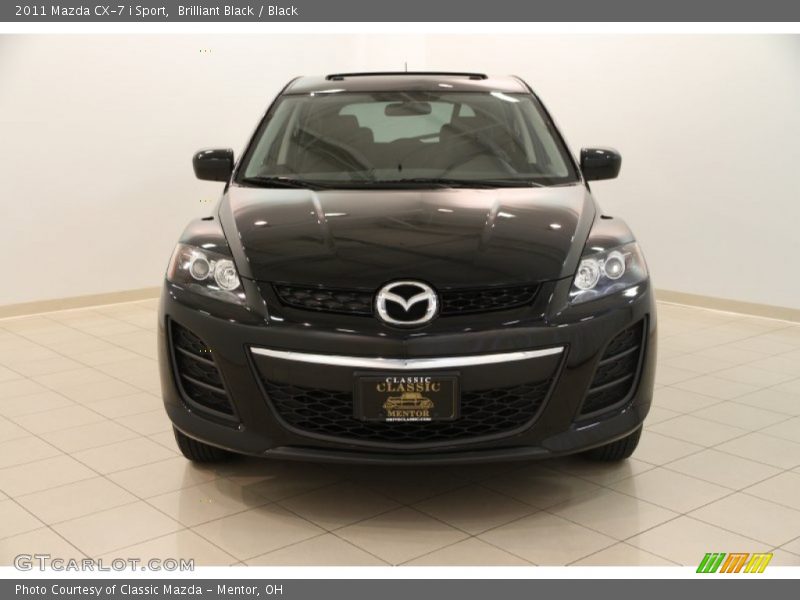 Brilliant Black / Black 2011 Mazda CX-7 i Sport