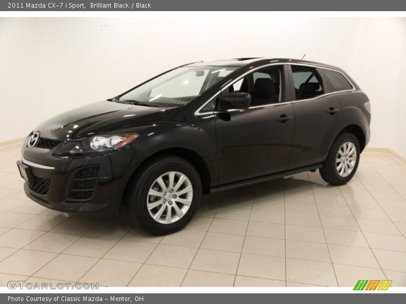Brilliant Black / Black 2011 Mazda CX-7 i Sport