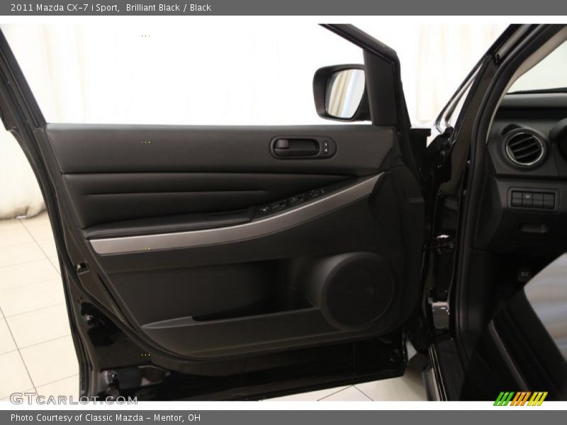Brilliant Black / Black 2011 Mazda CX-7 i Sport