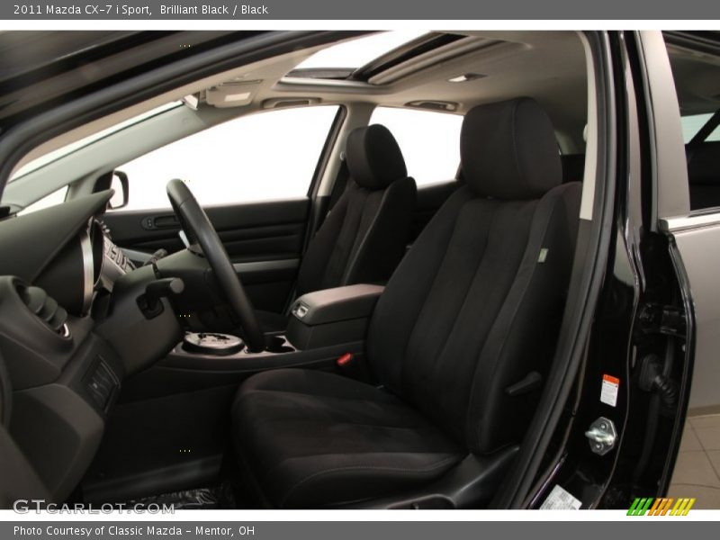 Brilliant Black / Black 2011 Mazda CX-7 i Sport