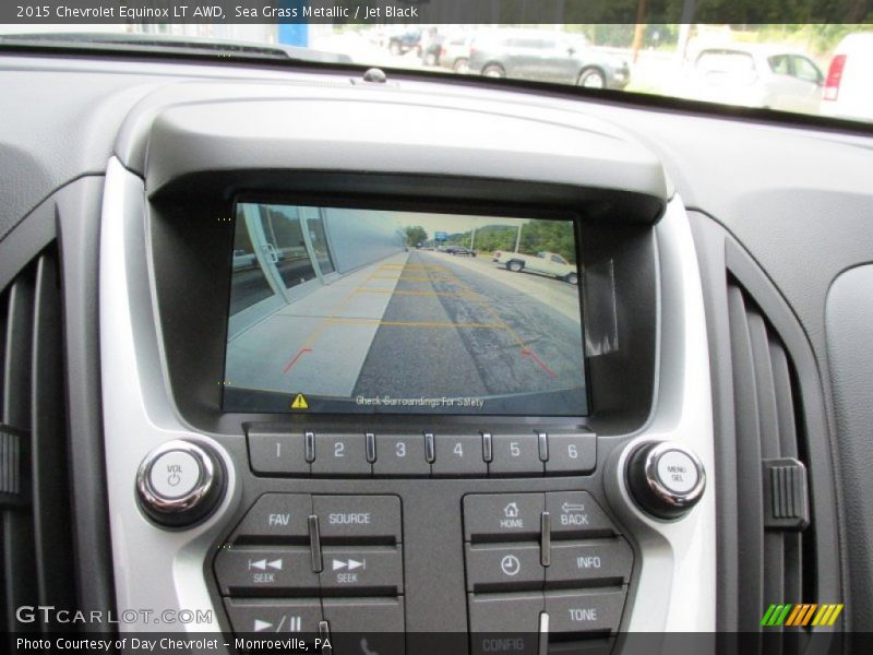 Sea Grass Metallic / Jet Black 2015 Chevrolet Equinox LT AWD