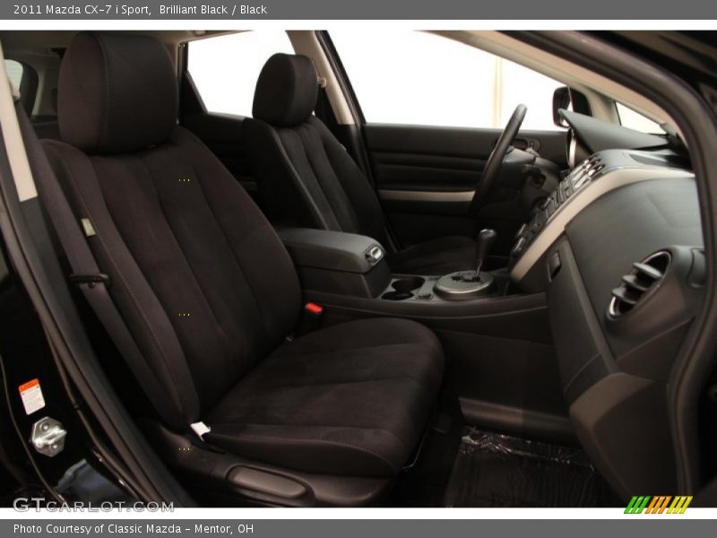 Brilliant Black / Black 2011 Mazda CX-7 i Sport