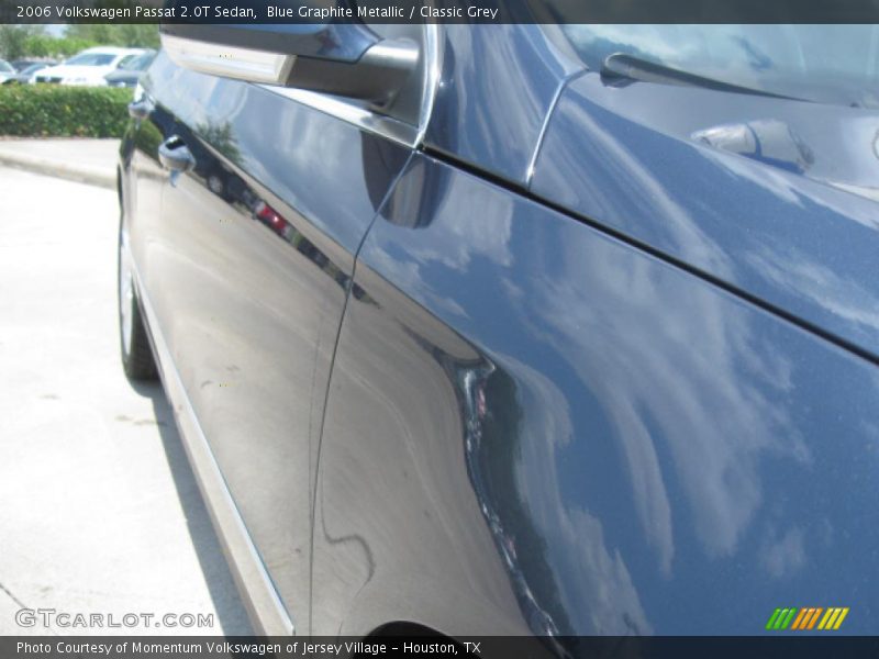 Blue Graphite Metallic / Classic Grey 2006 Volkswagen Passat 2.0T Sedan