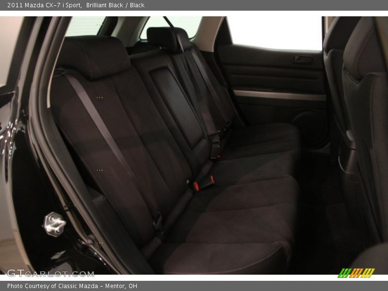 Brilliant Black / Black 2011 Mazda CX-7 i Sport