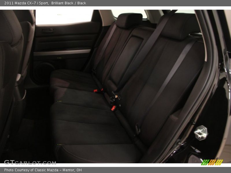Brilliant Black / Black 2011 Mazda CX-7 i Sport