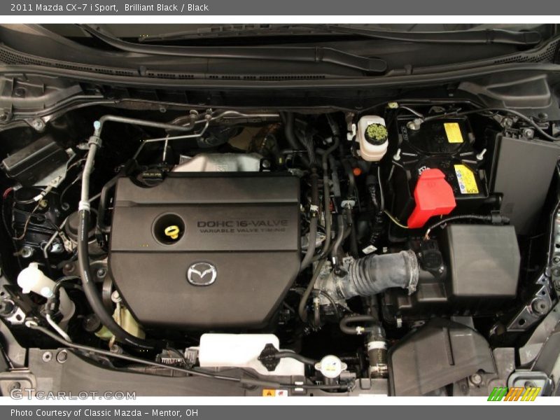 Brilliant Black / Black 2011 Mazda CX-7 i Sport