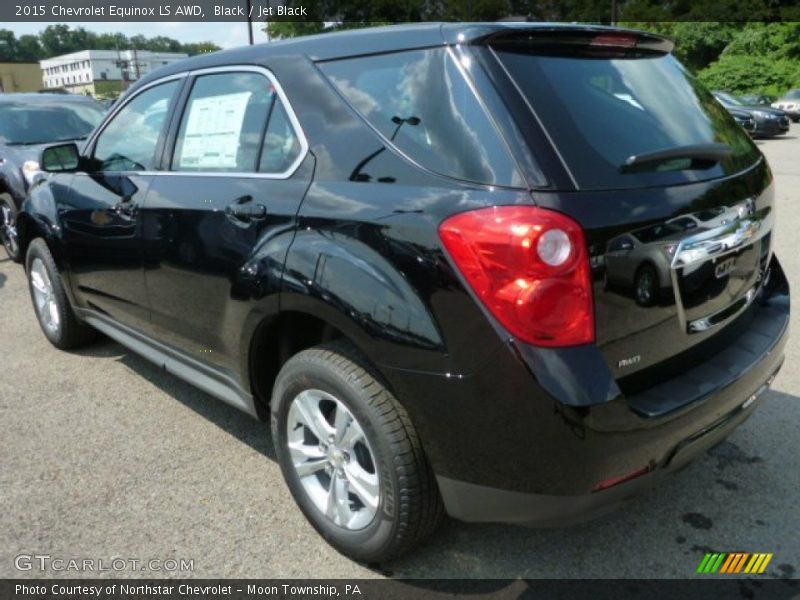 Black / Jet Black 2015 Chevrolet Equinox LS AWD