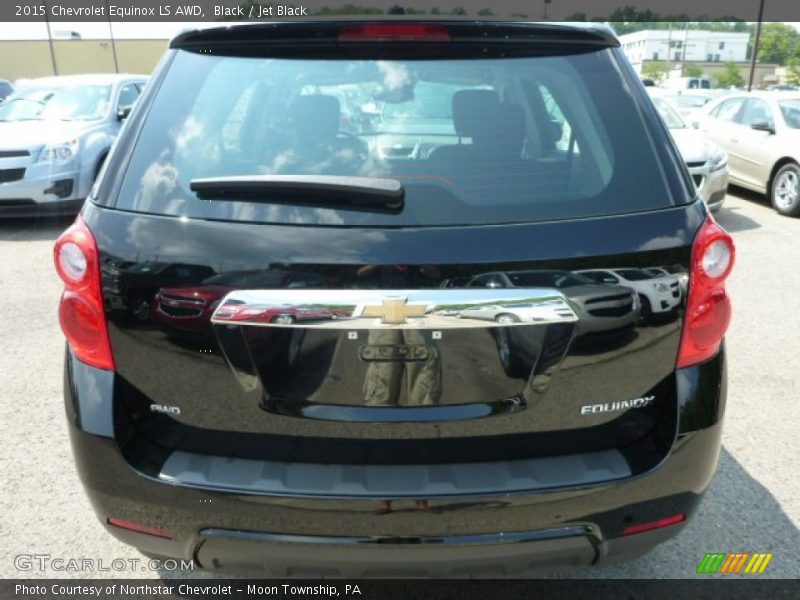 Black / Jet Black 2015 Chevrolet Equinox LS AWD