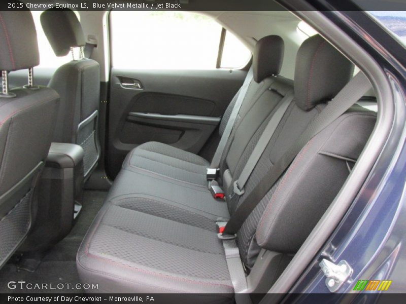 Rear Seat of 2015 Equinox LS