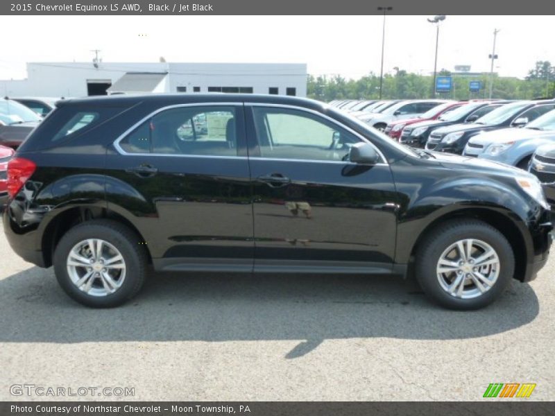 Black / Jet Black 2015 Chevrolet Equinox LS AWD