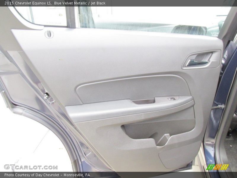 Blue Velvet Metallic / Jet Black 2015 Chevrolet Equinox LS