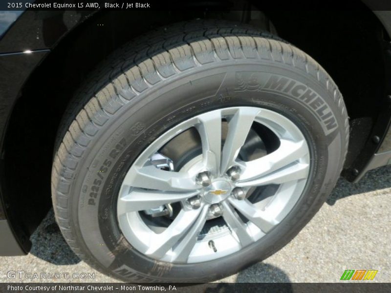 Black / Jet Black 2015 Chevrolet Equinox LS AWD