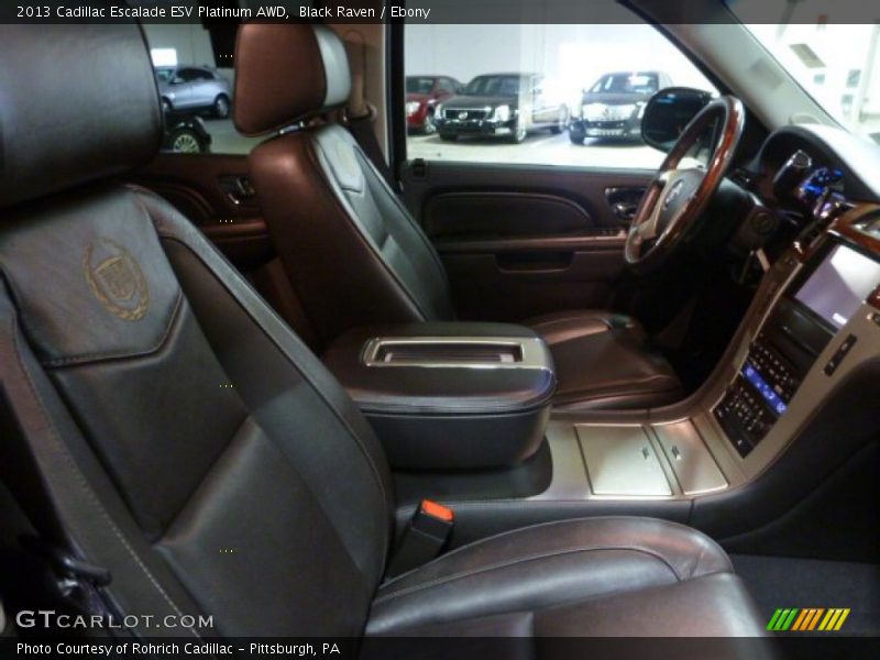 Black Raven / Ebony 2013 Cadillac Escalade ESV Platinum AWD