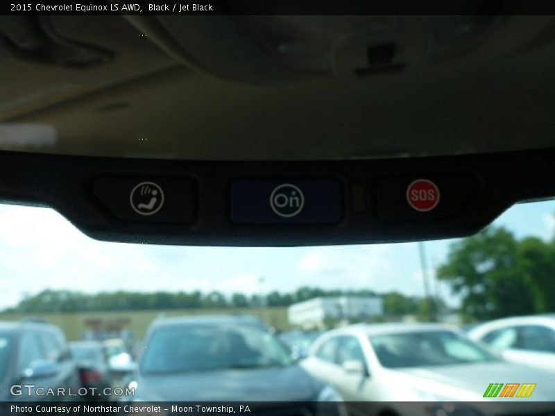 Black / Jet Black 2015 Chevrolet Equinox LS AWD