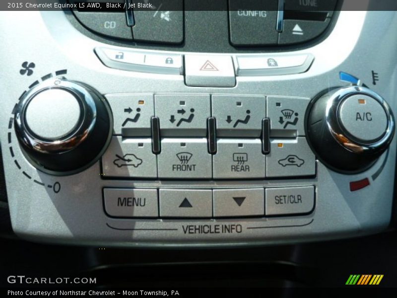 Black / Jet Black 2015 Chevrolet Equinox LS AWD