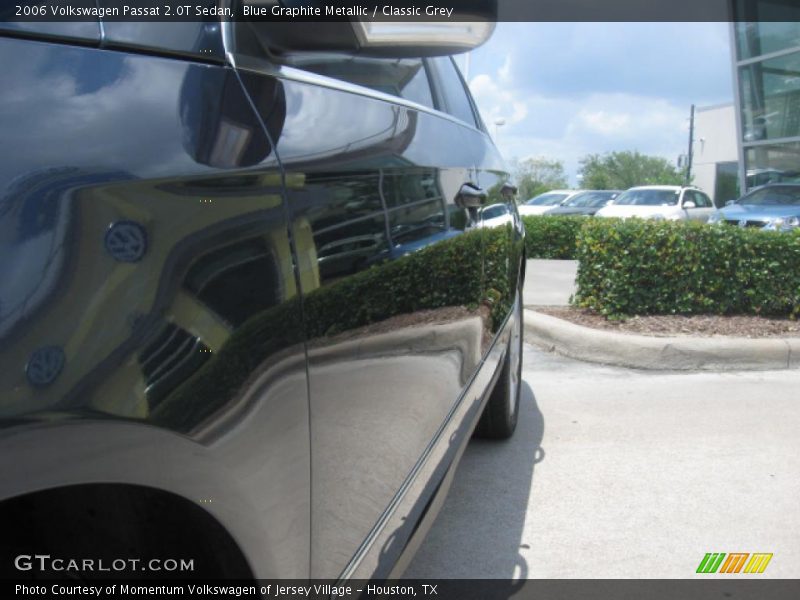Blue Graphite Metallic / Classic Grey 2006 Volkswagen Passat 2.0T Sedan