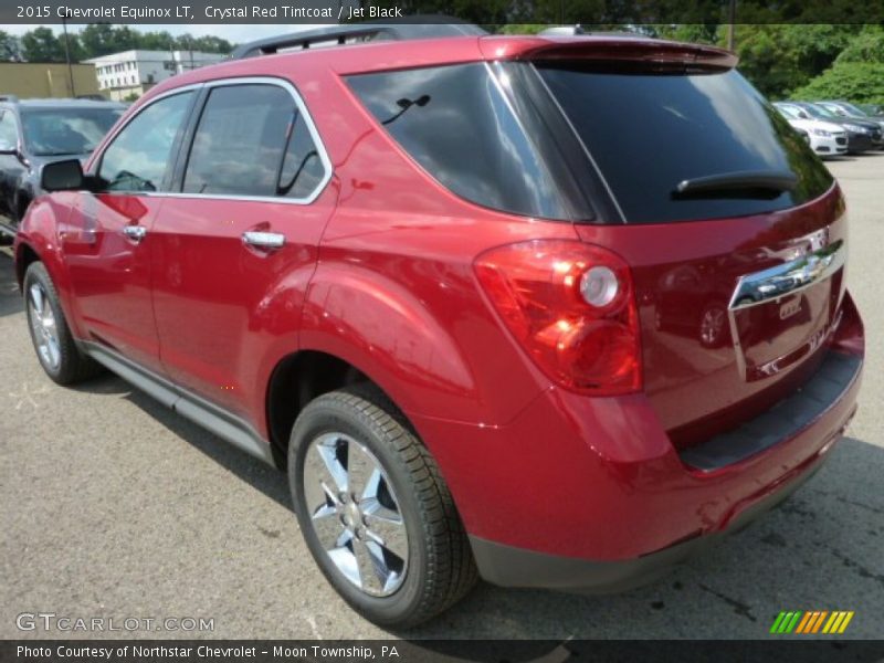 Crystal Red Tintcoat / Jet Black 2015 Chevrolet Equinox LT