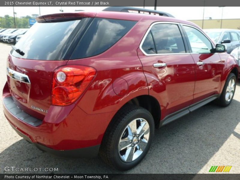 Crystal Red Tintcoat / Jet Black 2015 Chevrolet Equinox LT