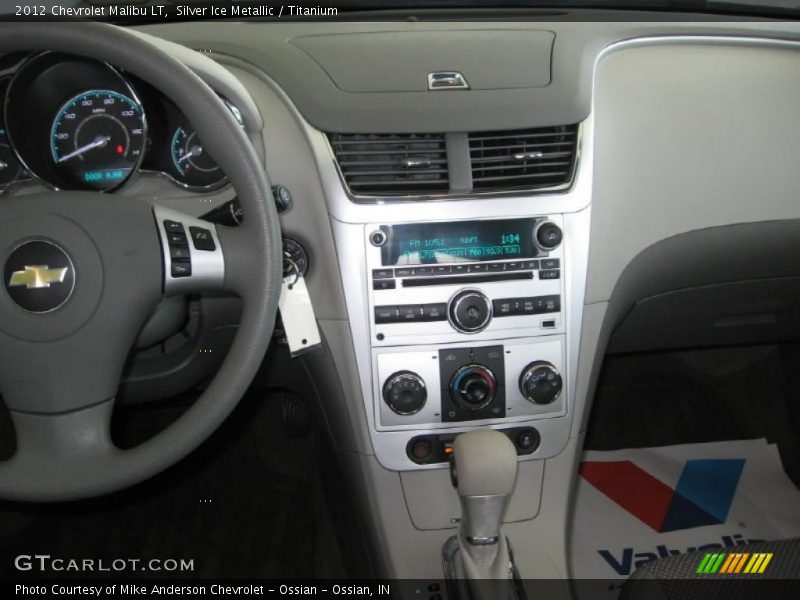 Silver Ice Metallic / Titanium 2012 Chevrolet Malibu LT
