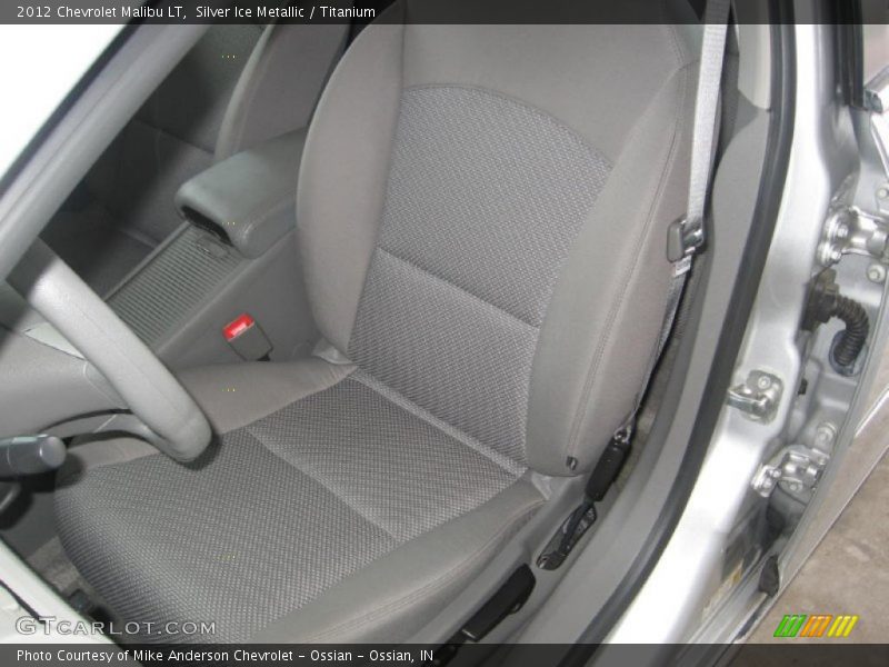 Silver Ice Metallic / Titanium 2012 Chevrolet Malibu LT