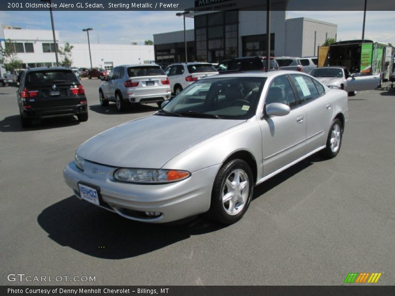 Sterling Metallic / Pewter 2001 Oldsmobile Alero GL Sedan