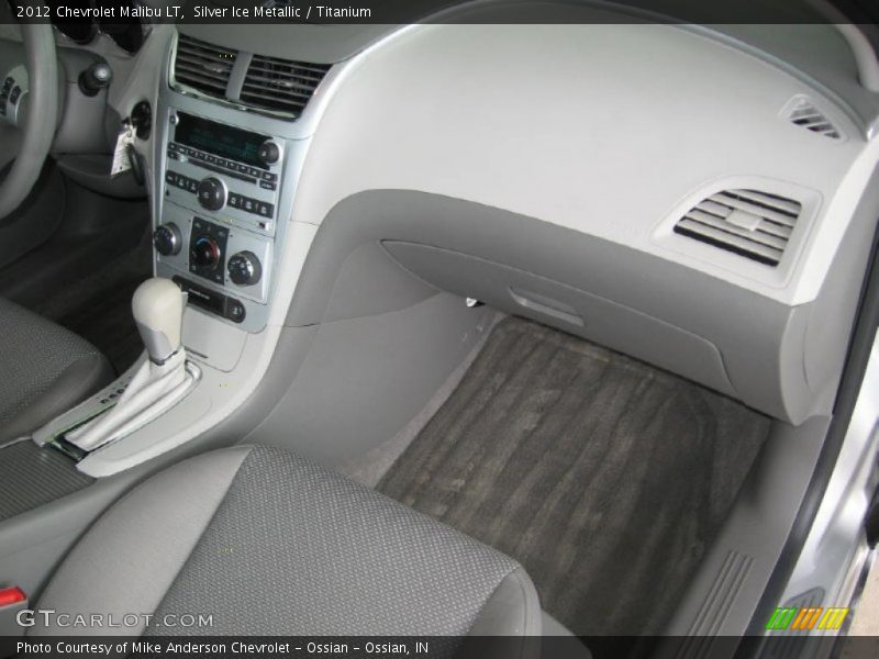 Silver Ice Metallic / Titanium 2012 Chevrolet Malibu LT