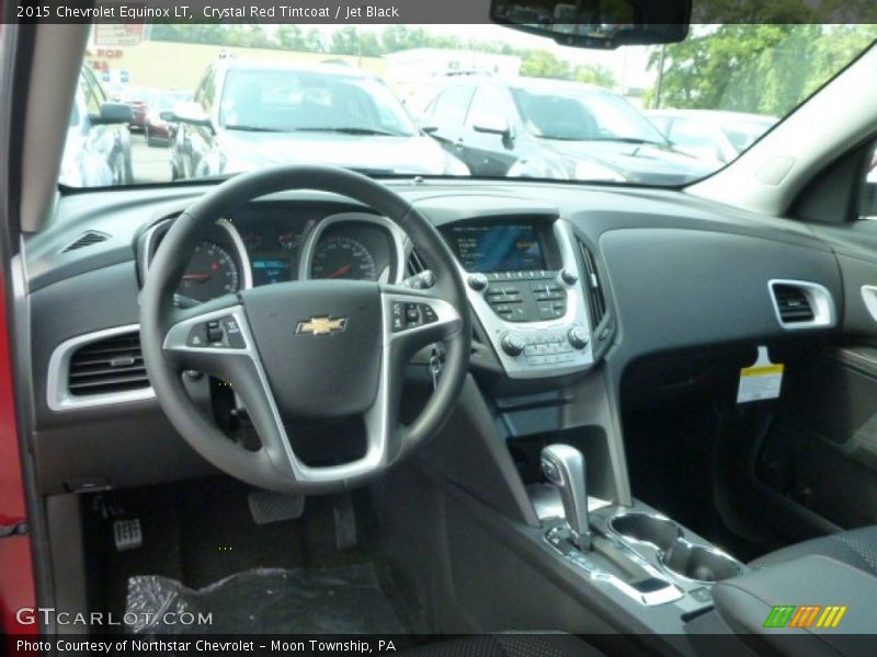 Crystal Red Tintcoat / Jet Black 2015 Chevrolet Equinox LT