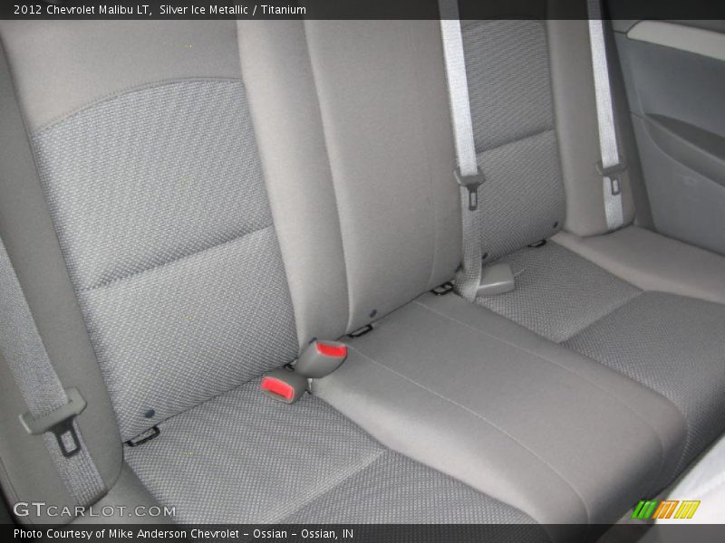 Silver Ice Metallic / Titanium 2012 Chevrolet Malibu LT