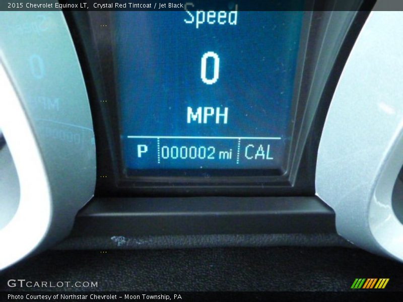Crystal Red Tintcoat / Jet Black 2015 Chevrolet Equinox LT