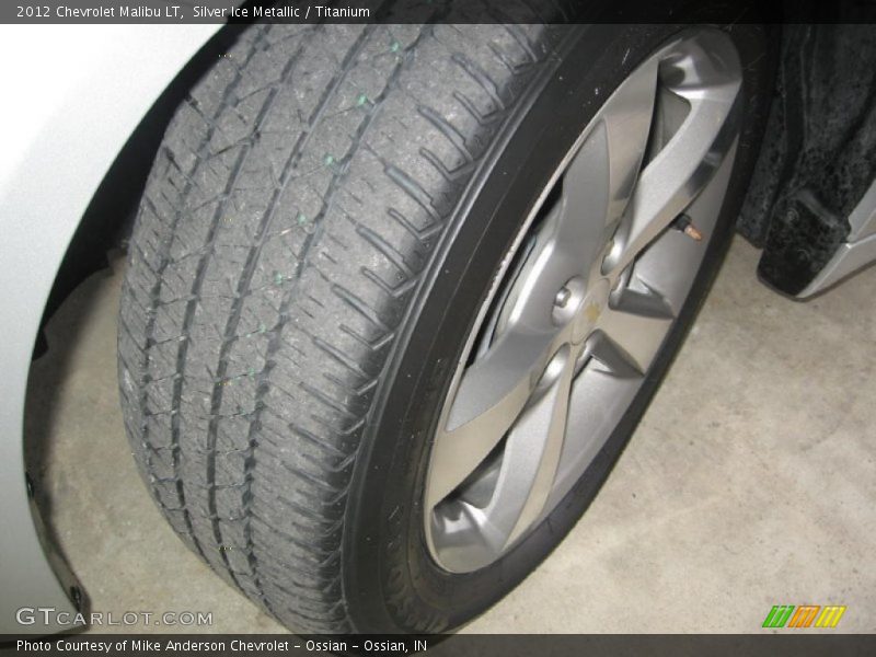 Silver Ice Metallic / Titanium 2012 Chevrolet Malibu LT