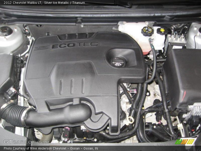 Silver Ice Metallic / Titanium 2012 Chevrolet Malibu LT