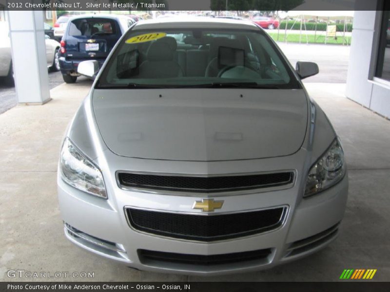 Silver Ice Metallic / Titanium 2012 Chevrolet Malibu LT