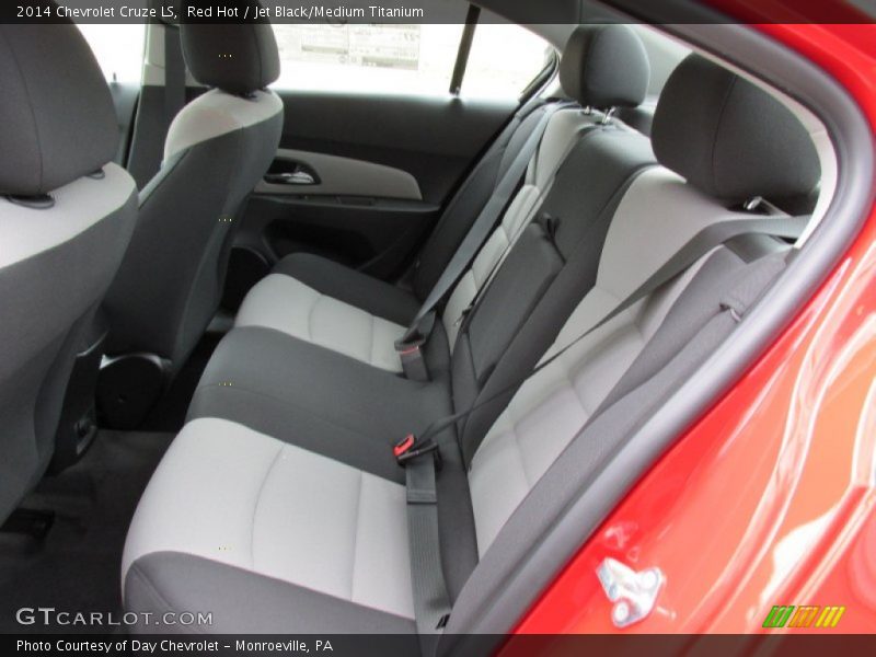 Red Hot / Jet Black/Medium Titanium 2014 Chevrolet Cruze LS