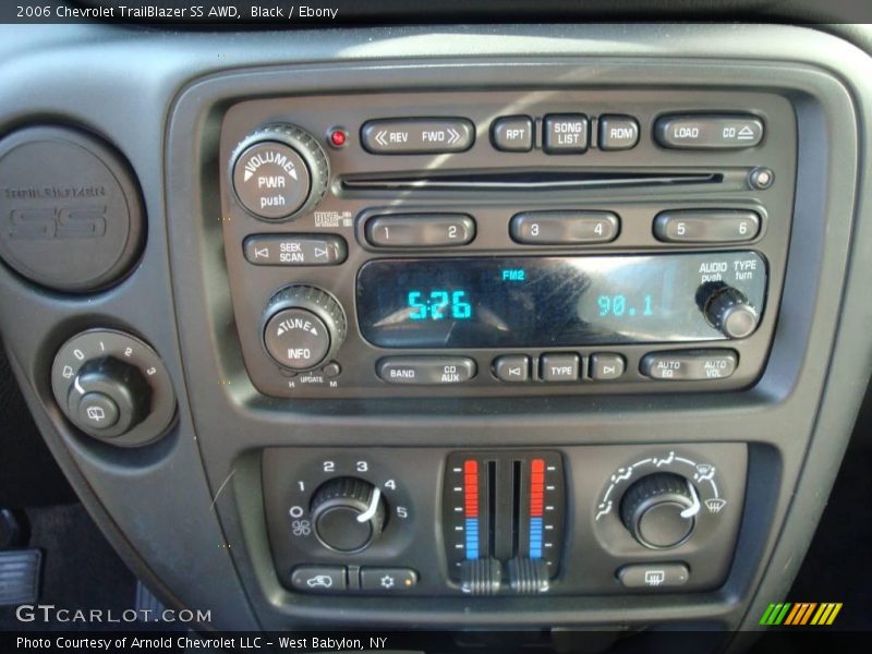 Black / Ebony 2006 Chevrolet TrailBlazer SS AWD