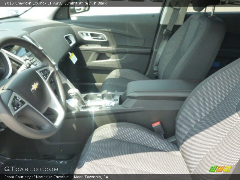 Summit White / Jet Black 2015 Chevrolet Equinox LT AWD