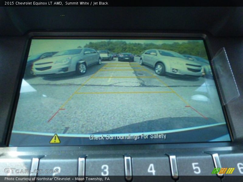 Summit White / Jet Black 2015 Chevrolet Equinox LT AWD