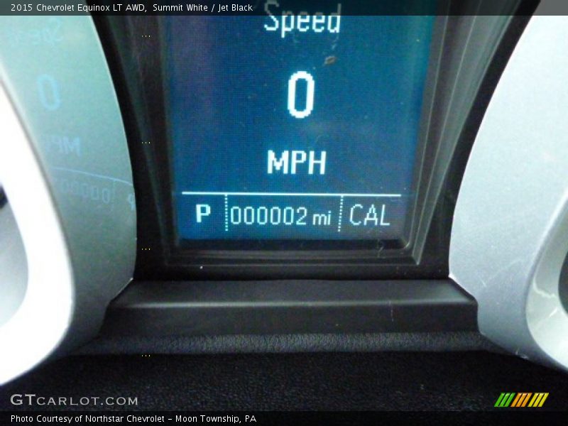 Summit White / Jet Black 2015 Chevrolet Equinox LT AWD