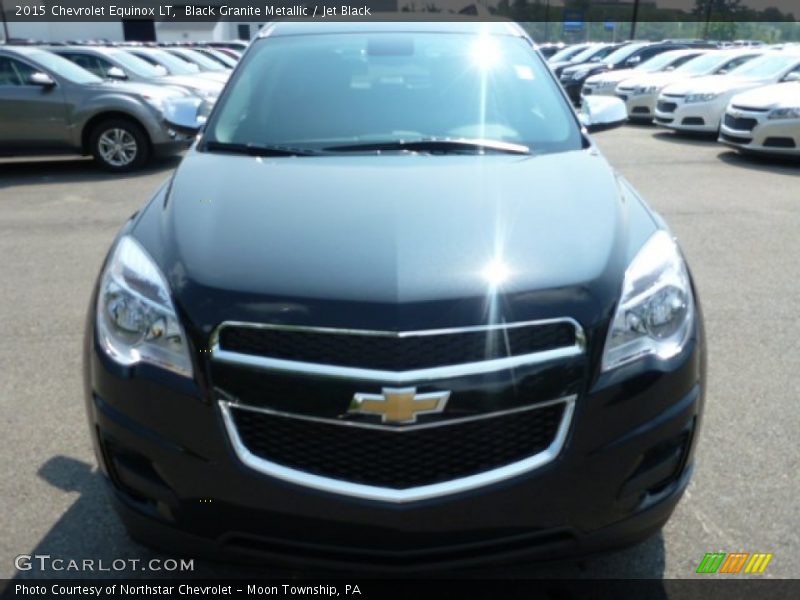 Black Granite Metallic / Jet Black 2015 Chevrolet Equinox LT