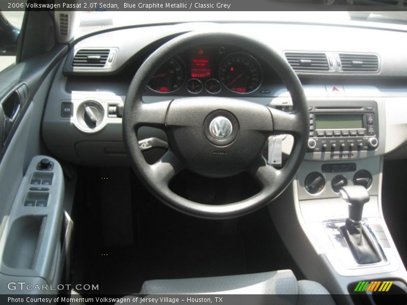 Blue Graphite Metallic / Classic Grey 2006 Volkswagen Passat 2.0T Sedan