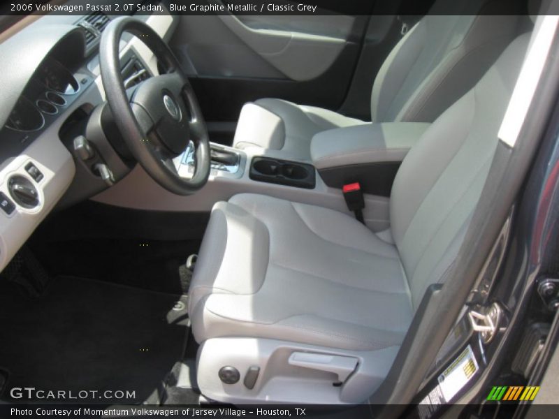 Blue Graphite Metallic / Classic Grey 2006 Volkswagen Passat 2.0T Sedan