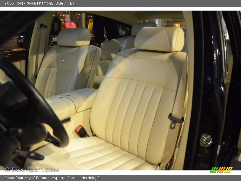 Blue / Tan 2005 Rolls-Royce Phantom