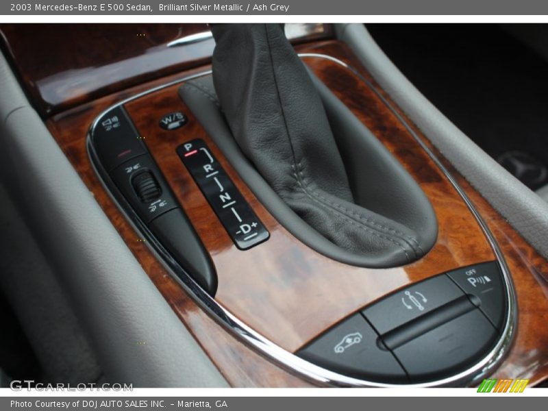 Brilliant Silver Metallic / Ash Grey 2003 Mercedes-Benz E 500 Sedan