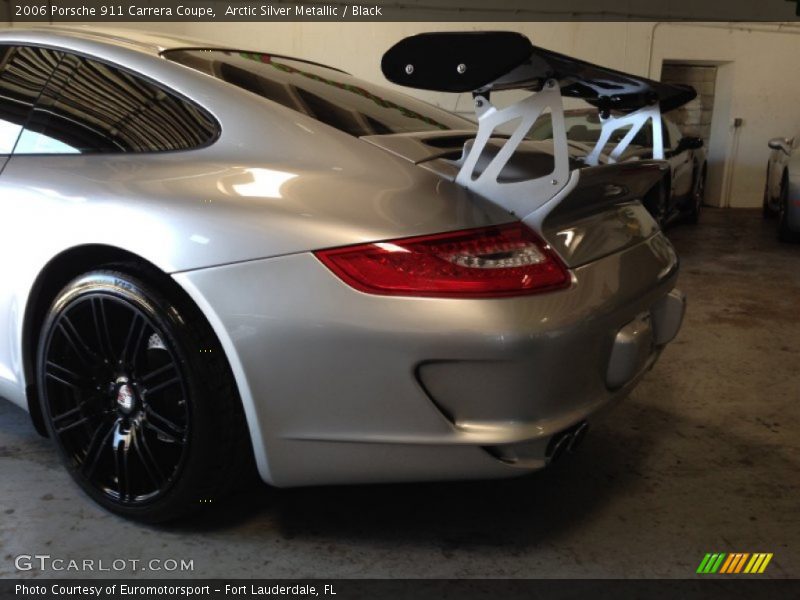 Arctic Silver Metallic / Black 2006 Porsche 911 Carrera Coupe